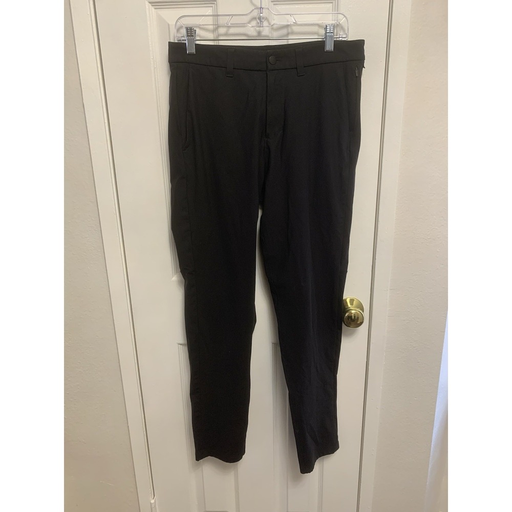 Lululemon Pants Commission Slim Trousers Warpstreme LM5975S Men's Pants Black 31